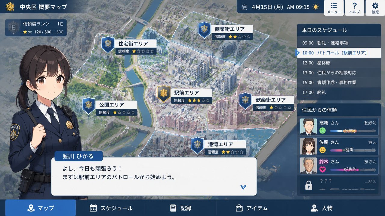 极道无赖EX 女警鮎川光 支线内容 演示图 6